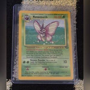 Venomoth Holo 13/64 Pokémon Jungle 1999